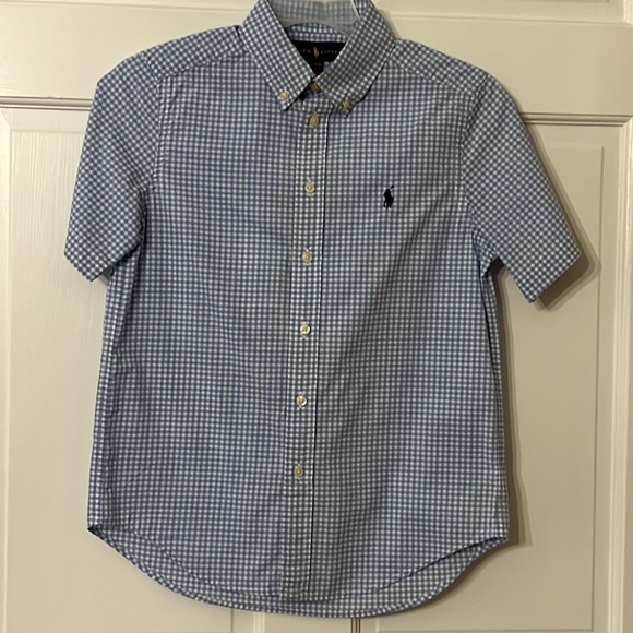 Boys Ralph Lauren Button Down Short Sleeve - Picture 4 of 6